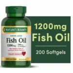 Nature’s Bounty Fish Oil + Omega 3 (1200 mg) 200 Capsules - Image 3