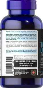 Puritan’s Pride Triple Omega 3-6-9 Fish, Flax & Borage Oils (120 Softgels) - Image 2