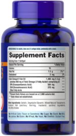 Puritan’s Pride Omega-3 Fish Oil 1400 mg, 950 mg Omega-3 (90 Softgels) - Image 3