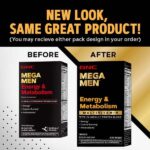 GNC Mega Men Energy and Metabolism Multivitamin – 90 Caplets - Image 2