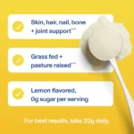 Vital Proteins Lemon Collagen Peptides (383 g) - Image 2