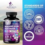 Nature’s Nutrition Magnesium Glycinate 500mg – 120 Tablets - Image 3