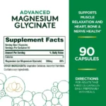 Nature’s Bounty, Advanced Magnesium Glycinate 360 mg (90 Capsules) - Image 2