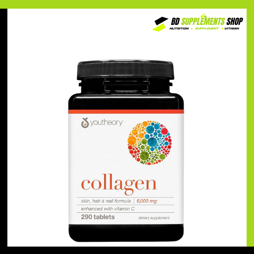 BD supplements SHOP (3) Youtheory, Collagen 6000 mg (290 Tablets) - Image 1