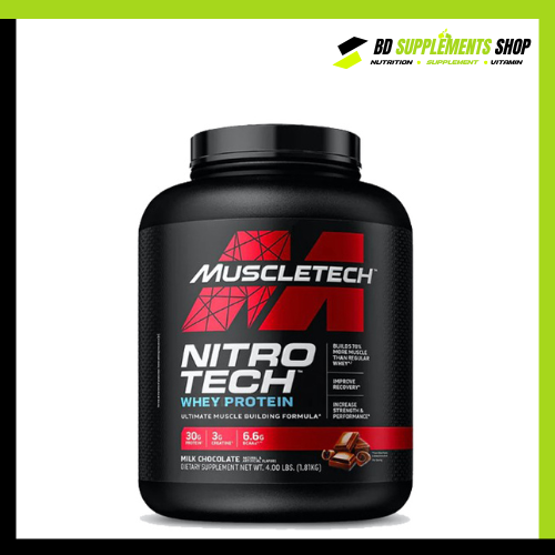 BD supplements SHOP (33) Muscletech Nitro-Tech, 4 lbs - Image 1