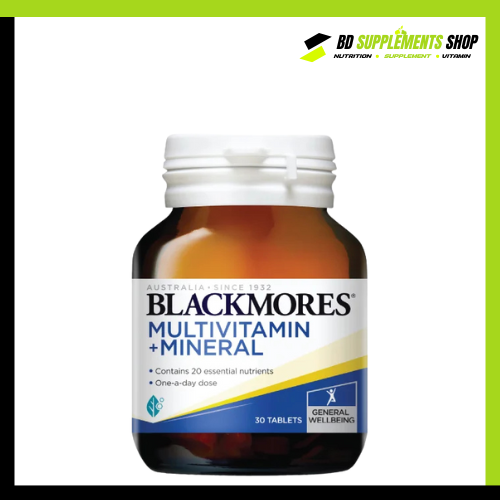 BD supplements SHOP Blackmores Multivitamin + Mineral 30 Tablets - Image 1