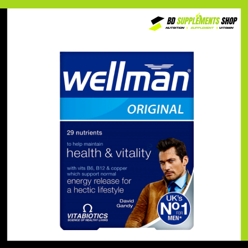 BD supplements SHOP (7) Vitabiotics Wellman Original (30 Tablets) - Image 1