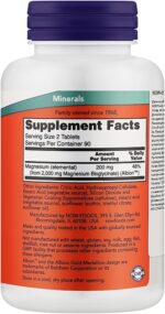 Now Foods Magnesium Glycinate With Bioperine: Boost Wellness - Image 2