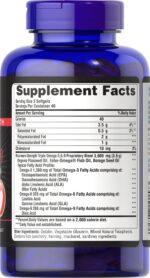 Puritan’s Pride Triple Action Omega 3-6-9 Fish, Flax & Borage Oils – 240 softgels - Image 3