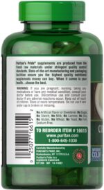 Puritan’s Pride Coconut Oil (1,000 mg) – 120 softgels - Image 3