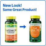 Spring Valley Cod Liver Oil plus Vitamins A & D3 (100 Softgels) - Image 2