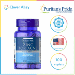 Puritan’s Pride Zinc for Acne (100 Tablets) - Image 2