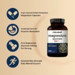 Naturebell Magnesium Citrate 500mg (240 Capsules) - Image 2