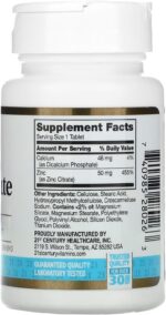 21St Century Zinc Citrate 50 Mg (60 Tablets) - Image 3