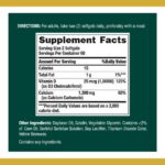 Nature’s Bounty Calcium 1200 mg With Vitamin D3 (120 Softgels) - Image 3