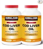 Kirkland Signature Cod Liver Oil + Omega 3 – 1150mg (200 Softgels) - Image 3