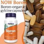 NOW Foods, Boron 3 mg (100 Veg Capsules) - Image 3