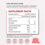 Zetelixia Glutathione (1,000 mg) with Collagen – 60 blueberry gummies - Image 2
