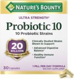 Nature’s Bounty Ultra Strength Probiotic 20 Billion-70 Capsules - Image 3