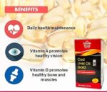 Seven Seas Cod Liver Oil GOLD (500 Capsules) - Image 2