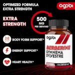 Agobi Berberine (12,800 mg) – 60 vegan capsules - Image 2