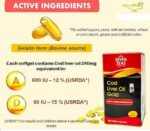 Seven Seas Cod Liver Oil GOLD (500 Capsules) - Image 3