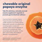 American Health Original Papaya Digestive Enzyme (250 Tablets) - Image 2