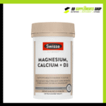 Swisse Ultiboost Magnesium, Calcium + Vitamin D – Supports Healthy Muscle Function – 120 Tablets