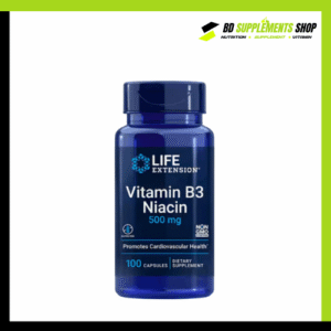 Life Extension, Vitamin B3 Niacin 500 mg (100 Capsules)