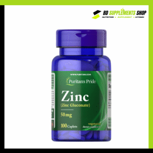 Puritan’s Pride Zinc 50 mg (100 Tablets)