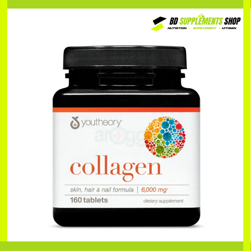 BD supplements SHOP (3) Youtheory Collagen (6,000 mg) – 160 tablets - Image 1