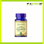 Puritan’s Pride Vitamin D3 (250 mcg – 10,000 IU) – 100 softgels