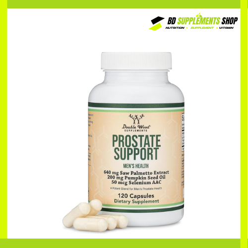 BD supplements SHOP Double Wood’s Prostate Support for Men’s Health (120 Capsules) - Image 1