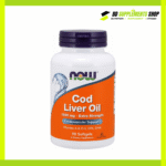 Now Cod Liver Oil (1,000 mg) – 90 softgels