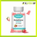 Zetelixia Glutathione (1,000 mg) with Collagen – 60 blueberry gummies