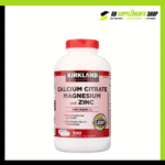 Kirkland Signature, Calcium Citrate Magnesium and Zinc, 500 Tablets