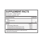 Muscle Rulz Omega-3 Fish Oil, 1000 mg, (100 Softgels) - Image 2