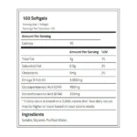 Rule 1 Fish Oil Omega 3s (100 Softgels) - Image 3