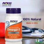 NOW Foods, Omega 3 Fish Oil 1000 mg (30 Softgels) - Image 3