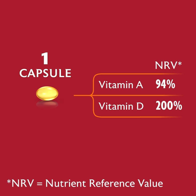 Seven Seas Cod Liver Oil One-A-Day (120 Capsules) - Image 2