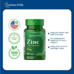 Puritan’s Pride Zinc 50 mg (100 Tablets) - Image 3