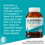 Blackmores Odourless Fish Oil 1000mg (400 Capsules) | Made in Australia - Image 2