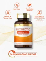 Carlyle Probiotics Probiotic & Postbiotic | 50 Billion CFU (60 Capsules) - Image 3