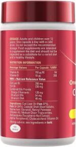 Seven Seas Cod Liver Oil One-A-Day (120 Capsules) - Image 3