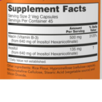 NOW Foods, Niacin 250 mg (90 Capsules) - Image 3