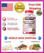 Kirkland Signature, Calcium Citrate Magnesium and Zinc, 500 Tablets - Image 2