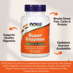 NOW Foods Super Enzymes (90 Capsules) - Image 2