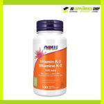 NOW Foods, Vitamin K-2, 100 mcg, (100 Capsules)