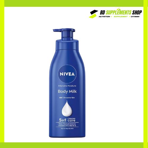 BD supplements SHOP (7) NIVEA Body Milk Intensive Moisture 380 ml - Image 1