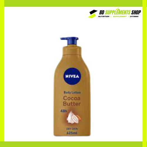 BD supplements SHOP (8) Nivea Cocoa Butter 5in1 Body Lotion 625ml - Image 1